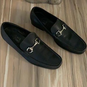 Men’s Ferragamo Leather Loafer